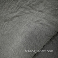 Conception de rides élastiques Couleur solide 100% polyester textile